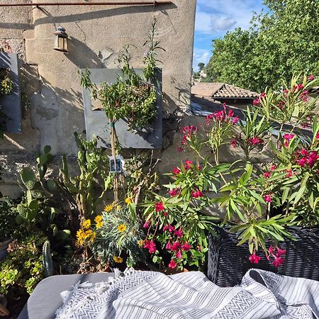 Apartamento Un Nid Sur Les Toits Face Au Palais Des Papes Aviñón Exterior foto